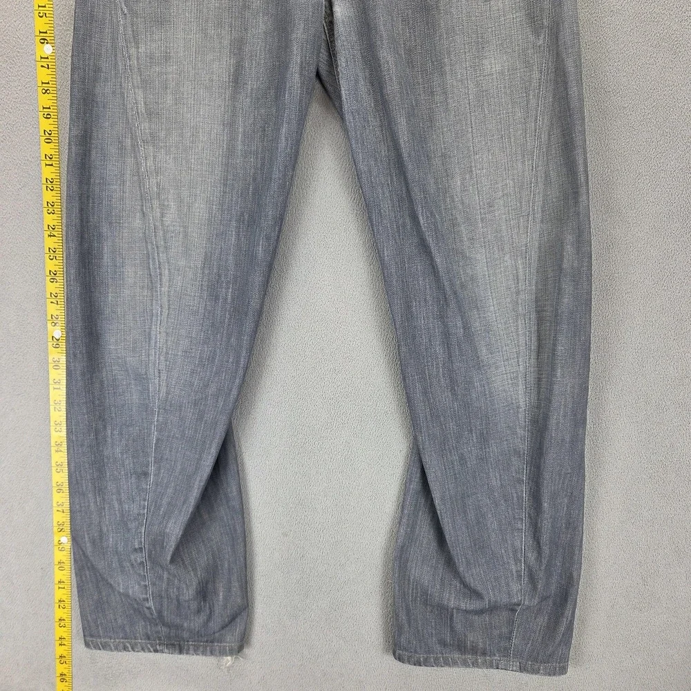 Vintage Levis Engineered Jeans Mens Gray Buckle Back Twisted Fits 34x30